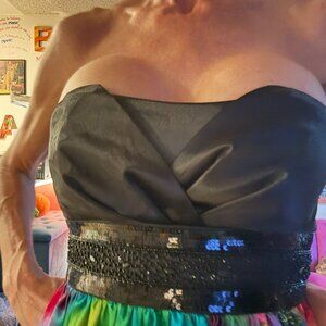 AMAZING rare unique dress and soooo colorful!!!